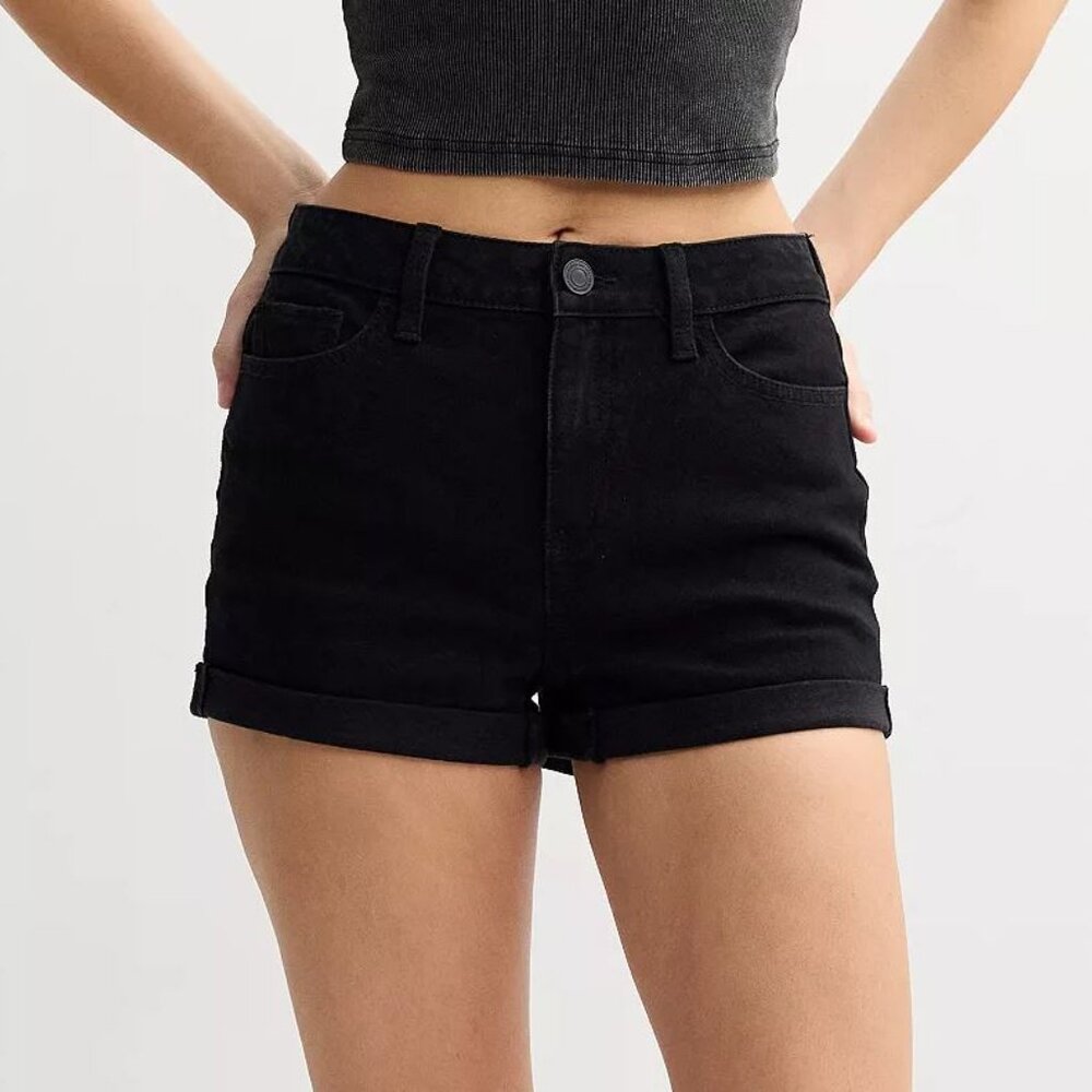 SO Jean Shorts High Rise Midi